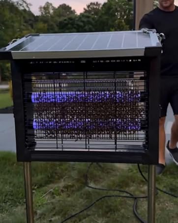 solar bug zapper