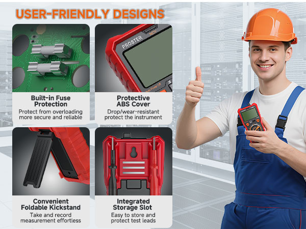 6000count Manual Multimeter