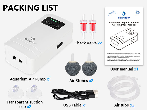 rechargeable aerator