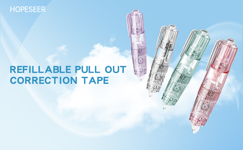 refillable correction tape
