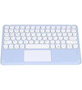 Smart Touch Wireless Keyboard, 13 Shortcut Keys Multi Device Ultra Thin Ergonomic Design Bluetoot...