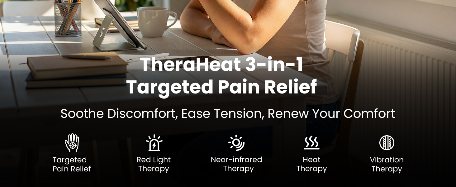 BOB AND BRAD TheraHeat Cordless Heating Pad