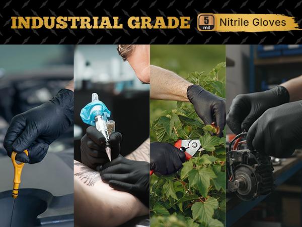 Disposable Nitrile Exam Gloves