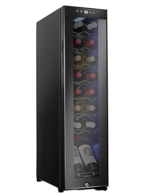 Ivation 16 bottle wine cooler with lock