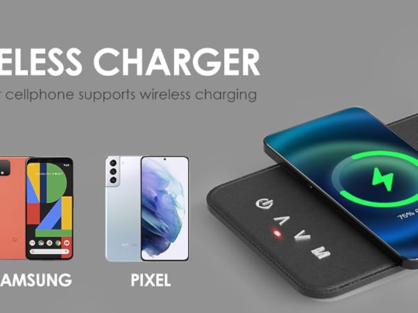 Desk Lamp with Wireless Charger