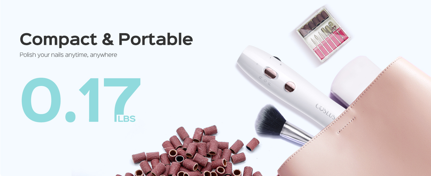 Electric Nail Drill Kit: Professional Stepless Speed Regulation