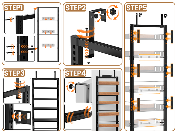 Over The Door Pantry Organizer