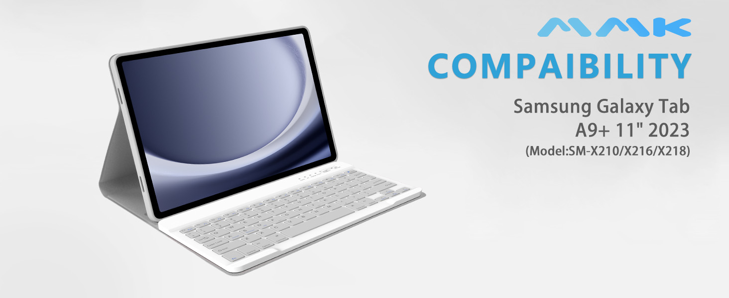 galaxy tab a9 plus case with keyboard