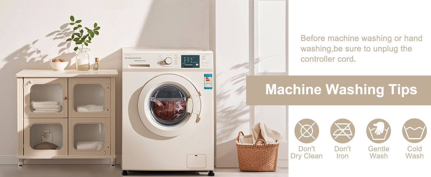 Machine Washing Tips