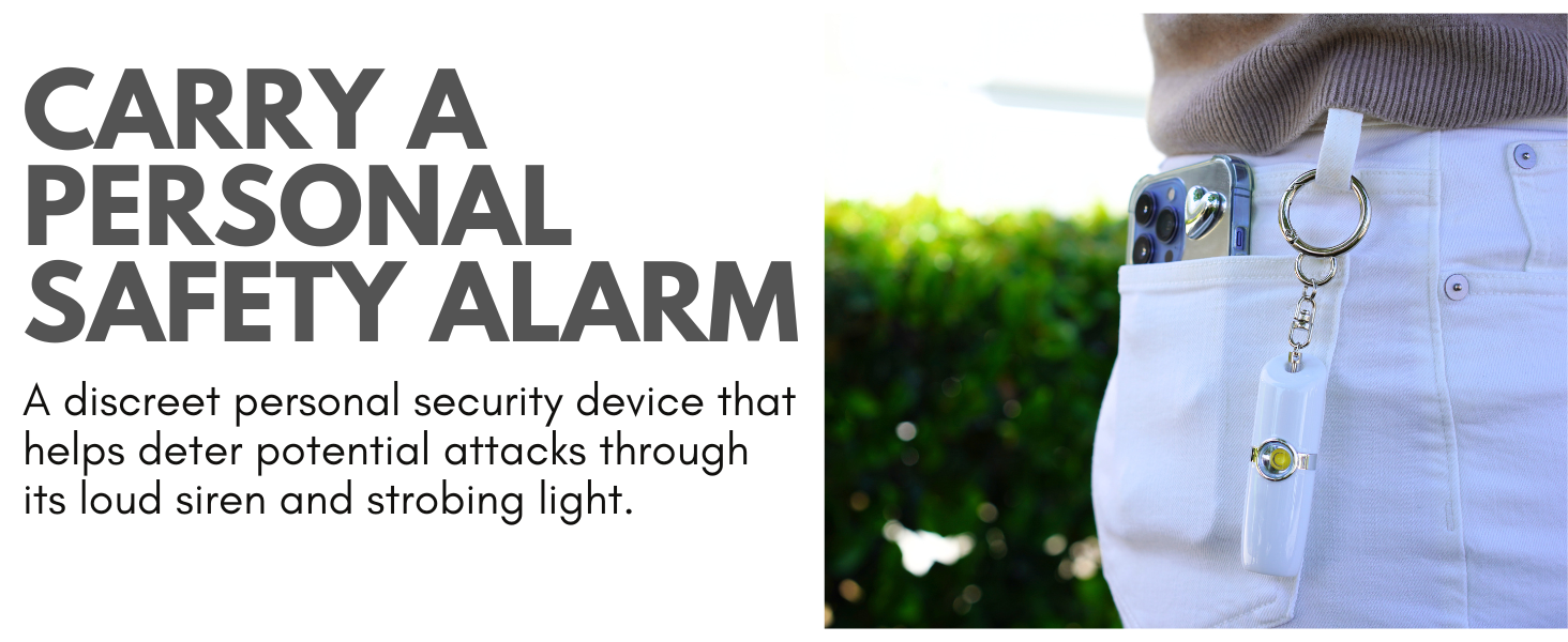 keychain alarm for women