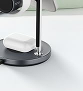 SODI 3 in 1 Wireless Charger with Nightlight, Qi2.2 25W Magnetic Wireless Charger