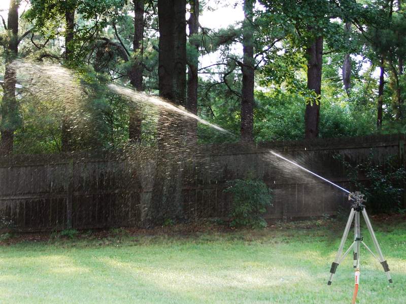 tripod sprinkler