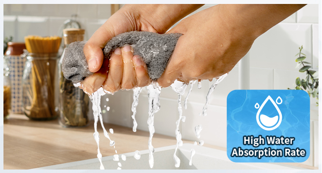 High Water Absorption Rate