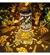 Toodour Solar Lantern Outdoor, Dragonfly Gifts for Women Mom Grandma Hanging Solar Outdoor Lights...