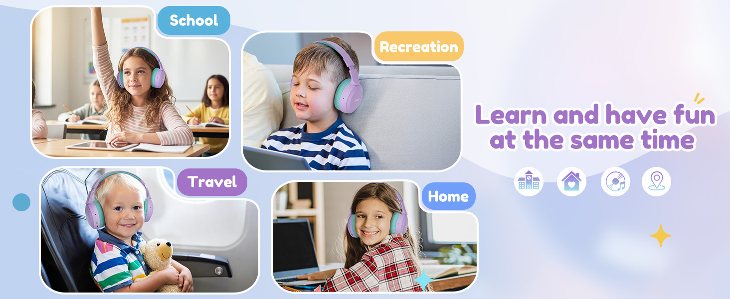 bluetooth headphones for kids