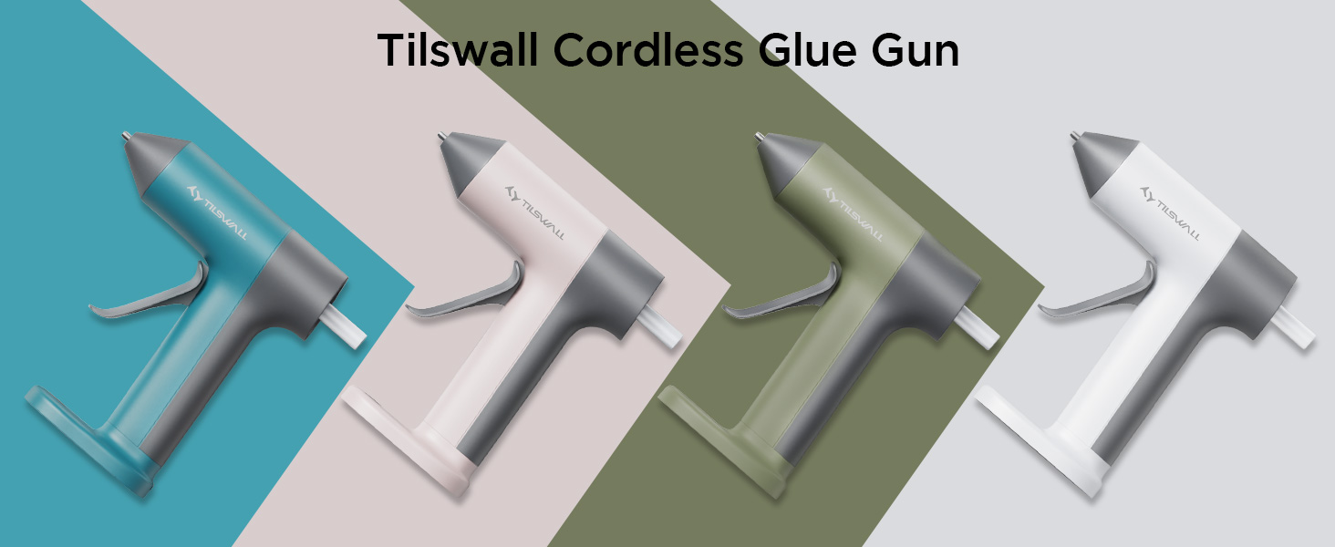 Tilswall Cordless Hot Glue Gun