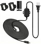 Outdoor Power Adapter Compatible with Spotlight Cam Plus/Pro (Battery) (Black)