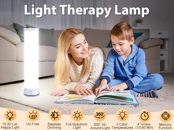 sad light therapy lamp