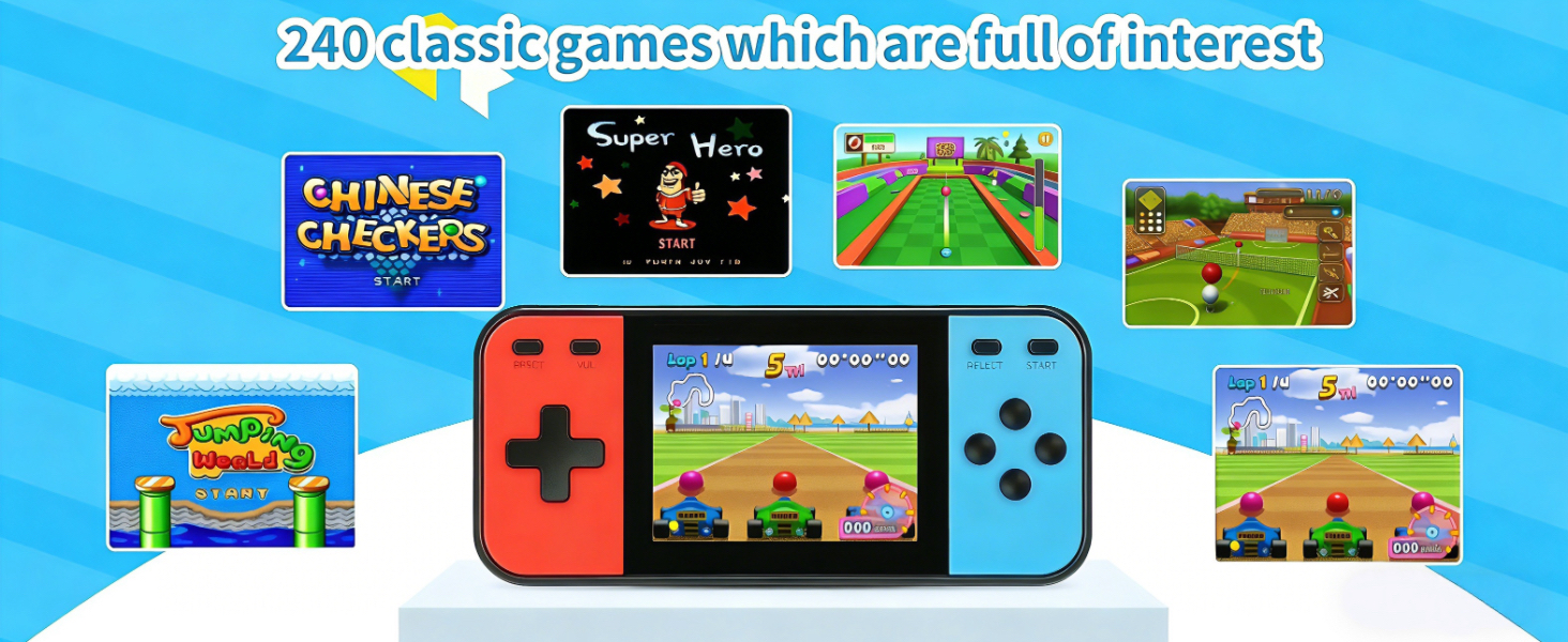 Retro Handheld Game Console