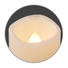 Christmas flameless candles battery operated