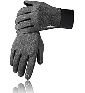 SIMARI Winter Gloves Women Men Ski Gloves Liners Thermal Warm Touch Screen, Perfect for Cycling, ...