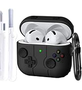 KOREDA Game Case for AirPods 4th Generation Case Cover, Cute Funny Cartoon Silicone Protective Ca...