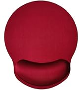 Mouse Pad with Wrist Support, Ergonomic Mouse Pad with Memory Foam Wrist Rest Cushion, Non-Slip R...