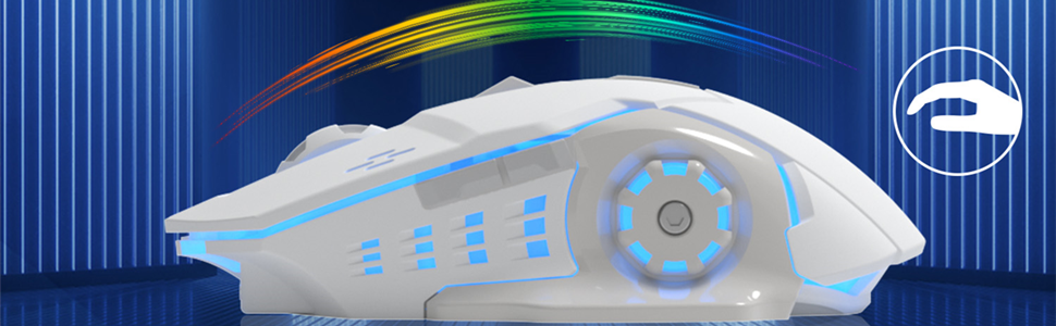 Wireless Gaming Keyboard and Mouse Combo