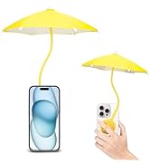 Magnetic Cell Phone Umbrella for Sun,Universal Cute Phone Sunshade Shield Cover with 360°Adjustab...