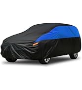 GUNHYI SUV Car Cover for Automobiles All Weather Waterproof, Universal Fit Ford Edge/Bronco, Chev...
