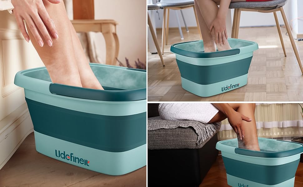 P23370-A08 Foldable Pedicure Foot Spa Bucket