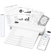 Rongta Portable Thermal Printer, Inkless Wireless Printers Compatible with Android iOS Phone, Mac...