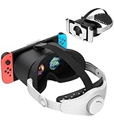 Upgraded VR Headset for Nintendo Switch &amp; Switch OLED Model, Switch VR Games Glasses with Adjusta...