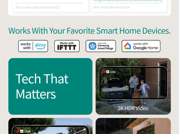 Arlo Essential Battery Security Camera 2K
