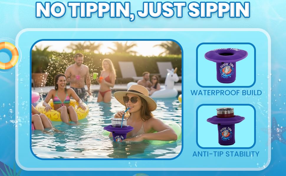 bevboy floating drink holder pool drink floats