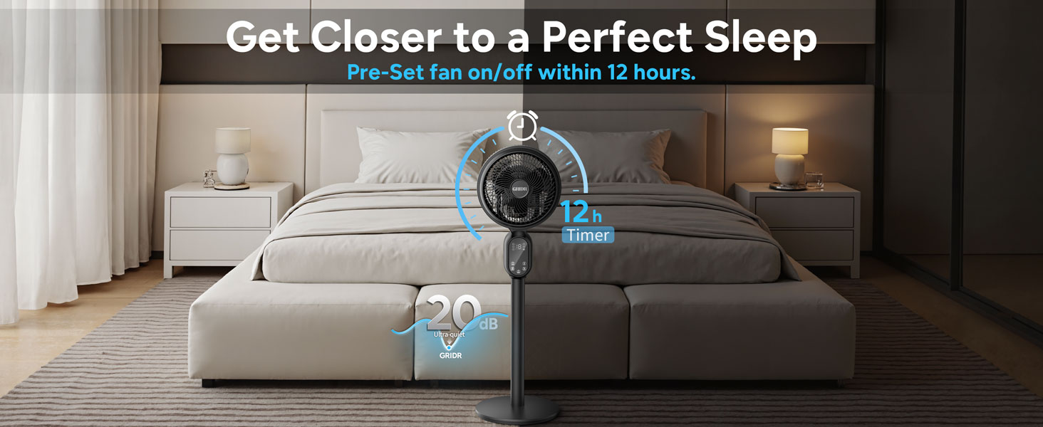 pedestal fan for bedroom