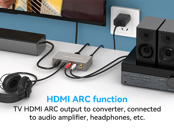 HDMI ARC Adapter 192KHz Multi Function