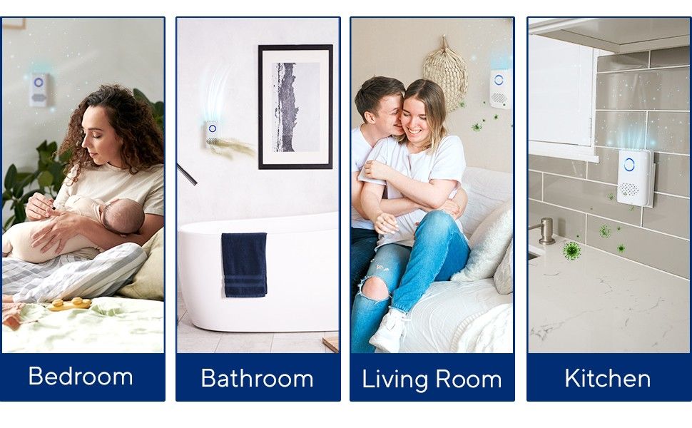 Purificadores de filtro hepa para habitación grande limpiadores molekule ionizador pufier uvlizador