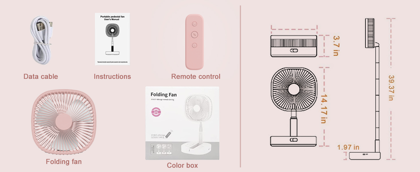 my foldaway fan