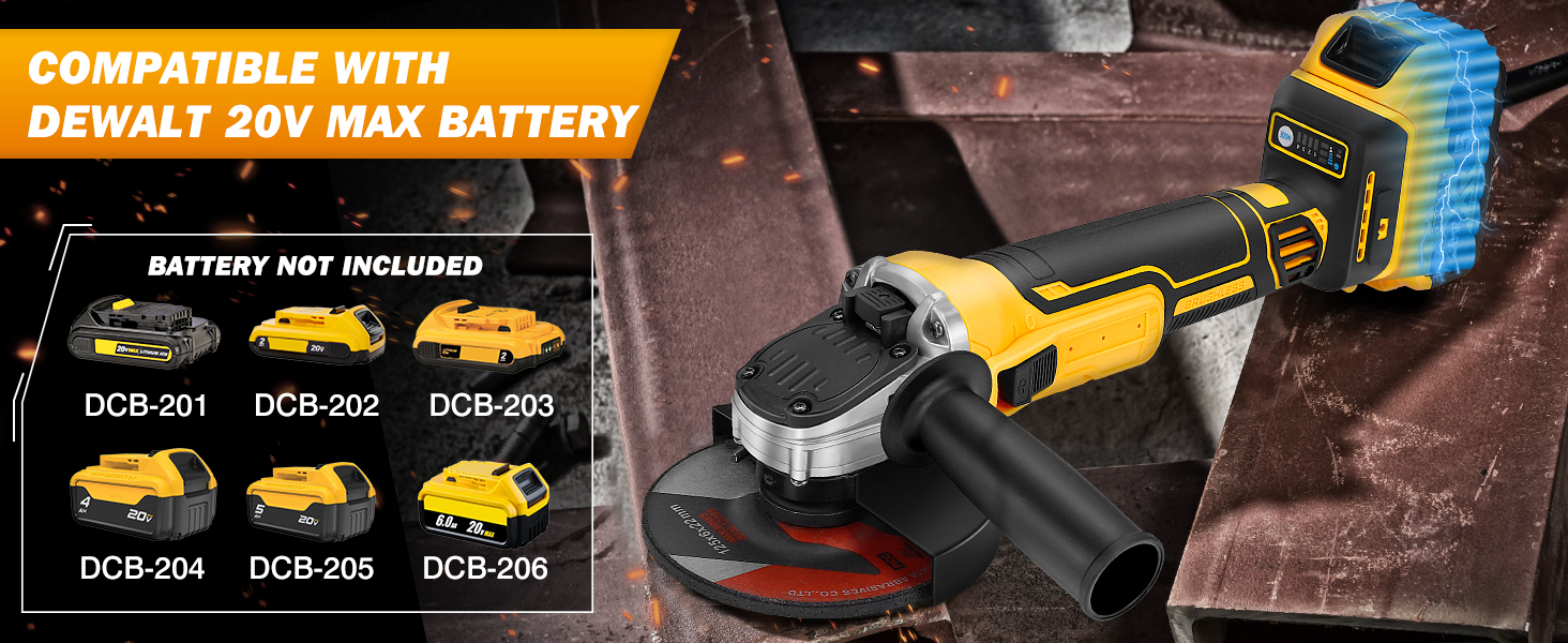 Compatible with batteries