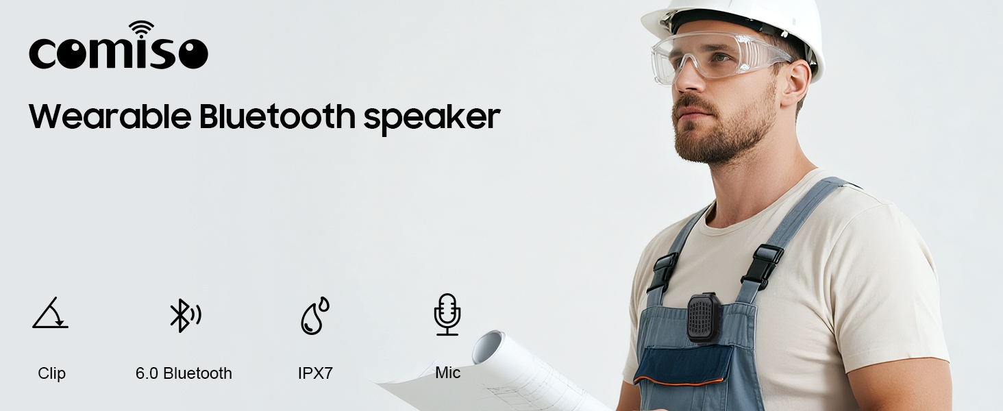 Wearable Bluetooth Speaker