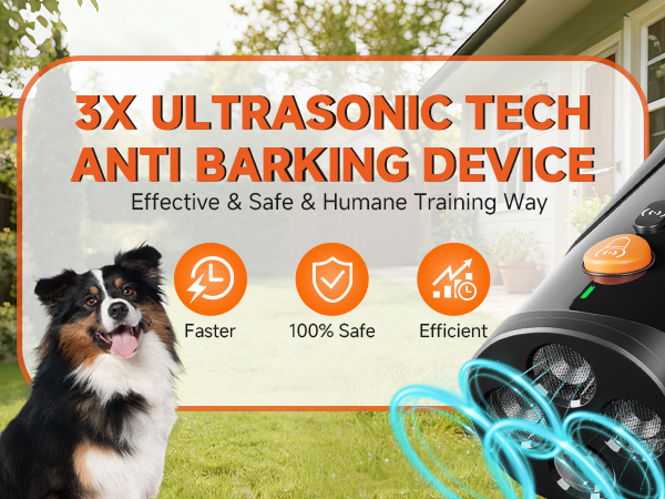 Dog Bark Deterrent Device