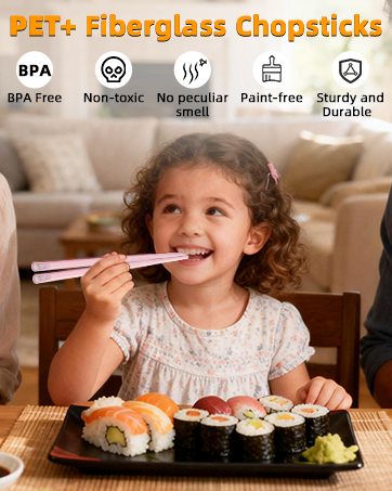 Coikcer Fiberglass Chopsticks