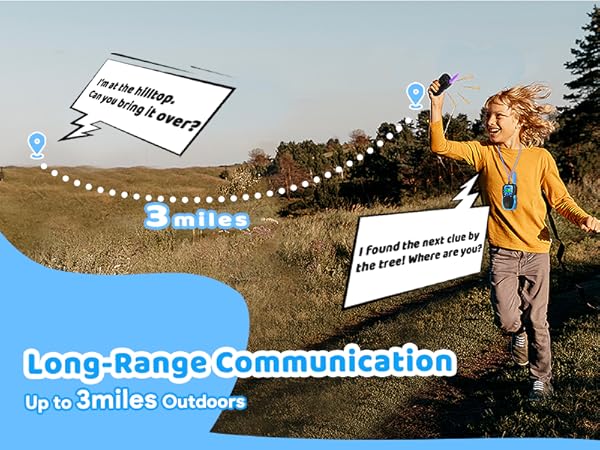 long range walkie talkies