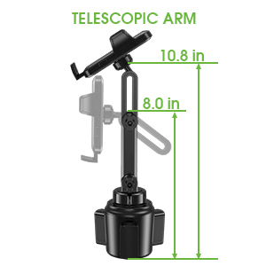 cup phone holder for car