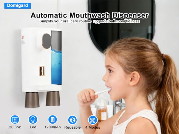 mouthwash dispenser