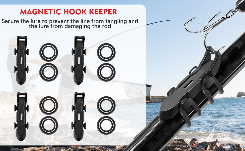 hook keeper for fishing rod