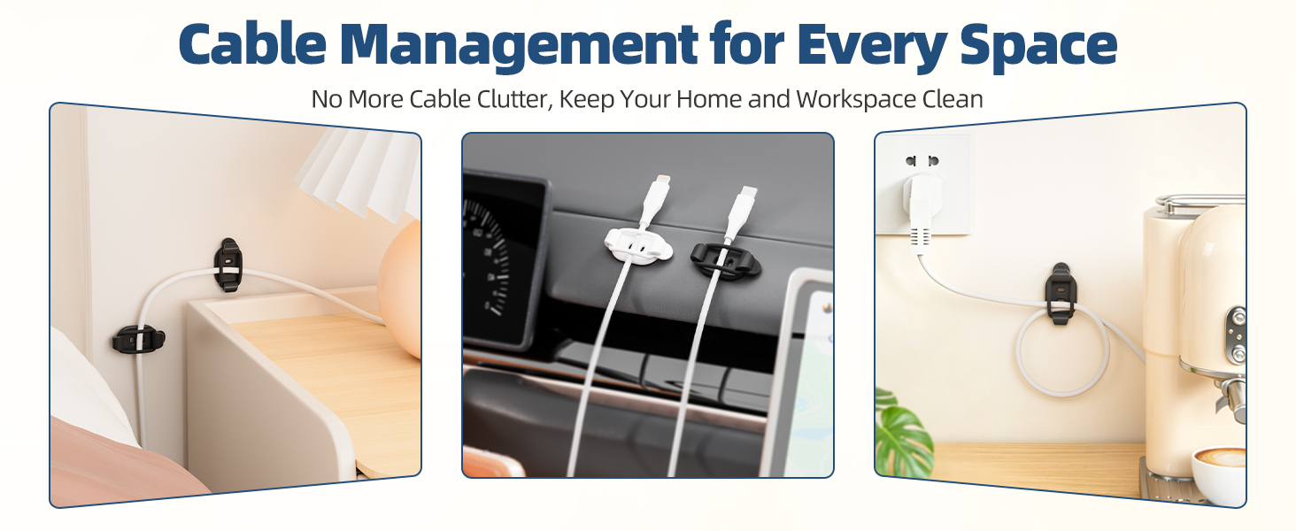 Duseu Upgrade Cable Clips
