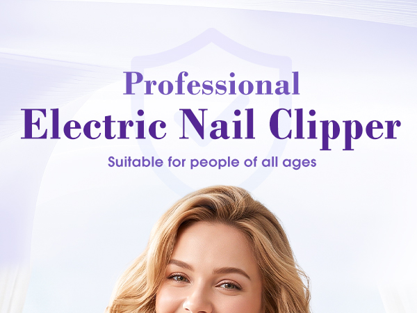 Electric 2-in-1 Nail Clipper