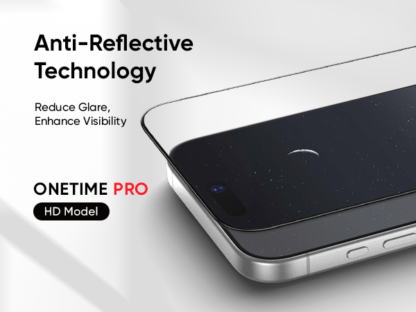 FLOLAB NanoArmour ONETIME PRO for iPhone 17 Pro Max Screen Protector
